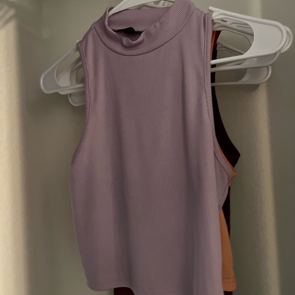Purple tank top